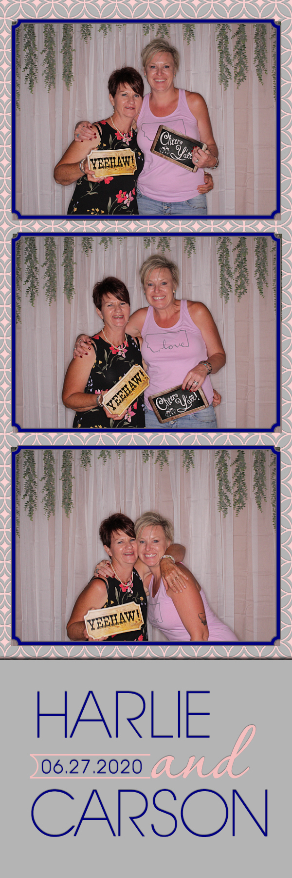 Carson and Harlie's Wedding | View more photos from the event at gallery.photoboothbillings.com/u/PhotoBoothBillings/Carson-and-Harlies-Wedding